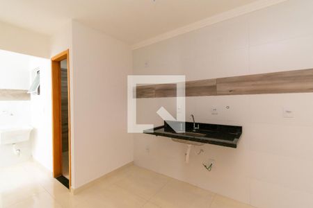 Cozinha de apartamento à venda com 2 quartos, 38m² em Quinta da Paineira, São Paulo