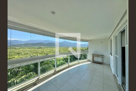 Varanda da Sala de apartamento para alugar com 3 quartos, 121m² em Recreio dos Bandeirantes, Rio de Janeiro