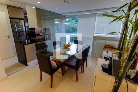 Sala de Jantar de apartamento para alugar com 2 quartos, 74m² em Jardim Fonte do Morumbi, São Paulo