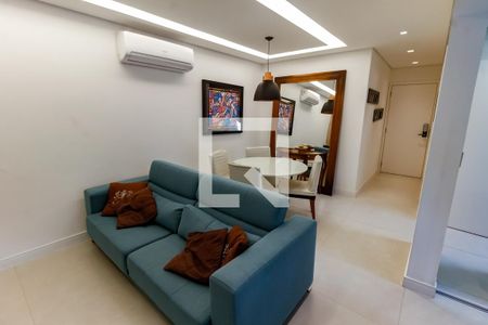 Sala de apartamento para alugar com 2 quartos, 74m² em Jardim Fonte do Morumbi, São Paulo