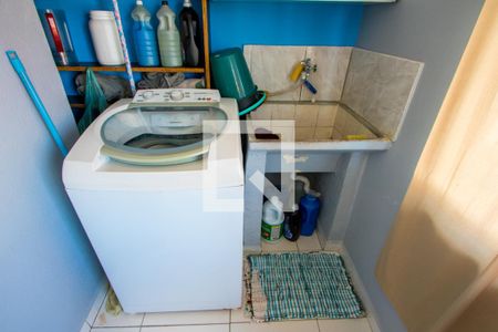 Área de serviço de casa para alugar com 3 quartos, 160m² em Parque Gerassi, Santo André