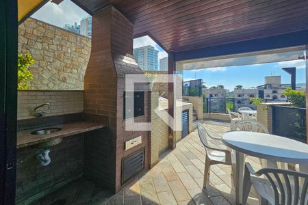 Área comum - Churrasqueira de apartamento para alugar com 2 quartos, 240m² em Jardim Santa Genoveva, Guarujá