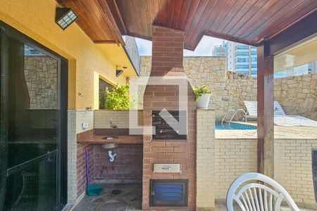 Área comum - Churrasqueira de apartamento para alugar com 2 quartos, 240m² em Jardim Santa Genoveva, Guarujá