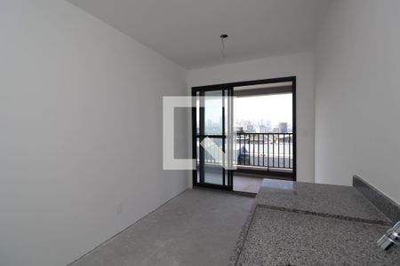 Sala/Cozinha de kitnet/studio à venda com 1 quarto, 31m² em Pinheiros, São Paulo