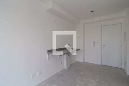 Sala/Cozinha de kitnet/studio à venda com 1 quarto, 31m² em Pinheiros, São Paulo