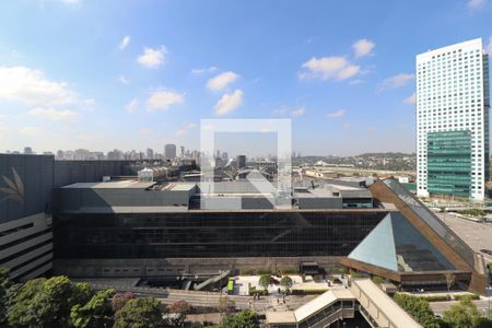 Vista da Sacada de kitnet/studio à venda com 1 quarto, 31m² em Pinheiros, São Paulo