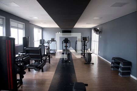 Área comum - Academia de apartamento à venda com 2 quartos, 56m² em Vila Humaita, Santo André