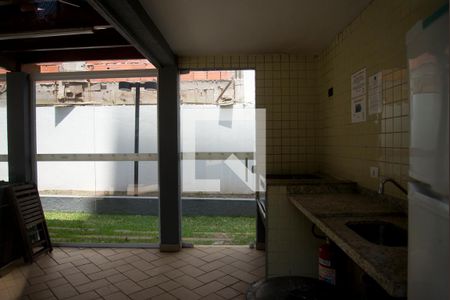 Área comum - Churrasqueira de apartamento à venda com 2 quartos, 56m² em Vila Humaita, Santo André