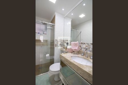 Banheiro Social de apartamento à venda com 2 quartos, 83m² em Gopouva, Guarulhos