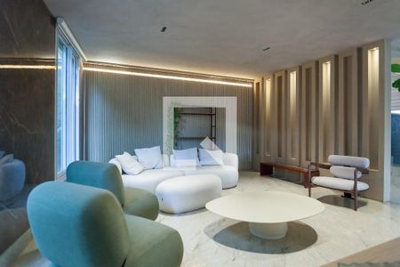 Sala de TV de casa de condomínio à venda com 5 quartos, 710m² em Vila Castelo, Nova Lima