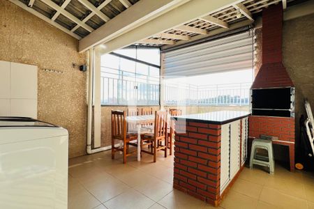 Área de Serviço e Churrasqueira de apartamento para alugar com 3 quartos, 85m² em Cidade Parque Alvorada, Guarulhos