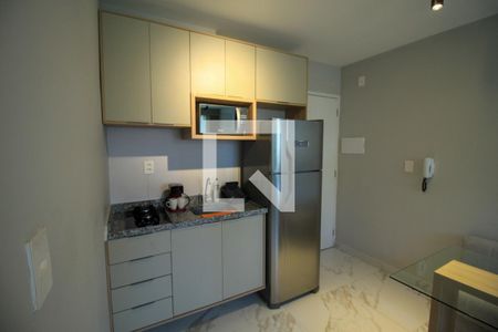 Cozinha  de apartamento à venda com 2 quartos, 34m² em Brás, São Paulo