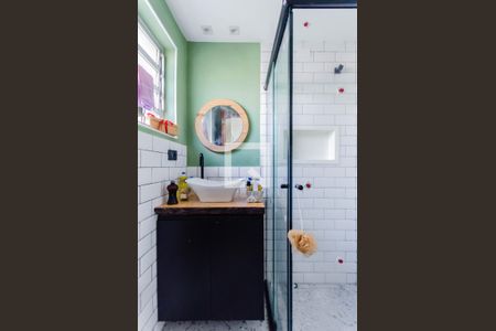 Banheiro da Suíte de apartamento à venda com 2 quartos, 80m² em Vila Mariana, São Paulo