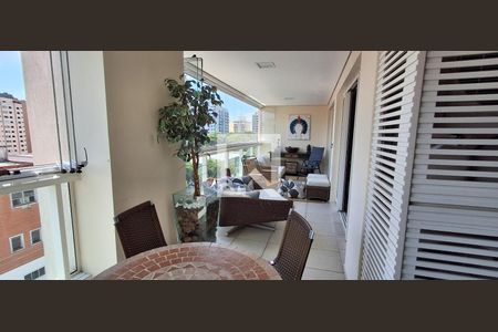 Varanda gourmet de apartamento à venda com 4 quartos, 262m² em Santa Paula, São Caetano do Sul