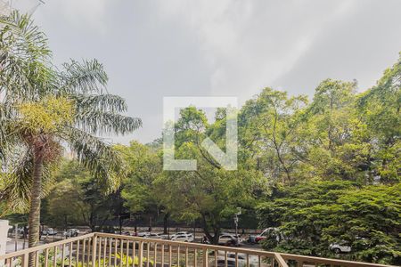 Vista da Varanda de kitnet/studio para alugar com 1 quarto, 44m² em Cerqueira César, São Paulo