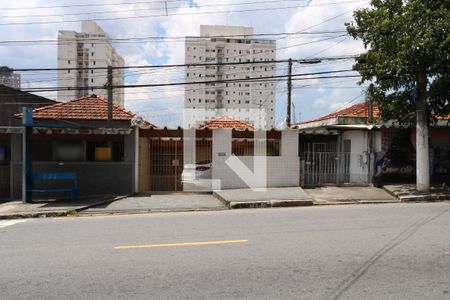 Fachada de casa à venda com 3 quartos, 190m² em Vila Alzira, Santo André