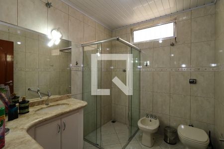 Banheiro 2 de casa à venda com 3 quartos, 190m² em Vila Alzira, Santo André