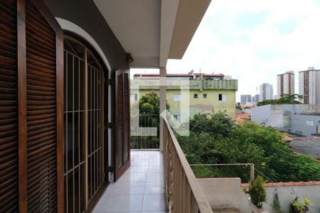 Sacada do Quarto 2 de casa à venda com 3 quartos, 190m² em Vila Alzira, Santo André