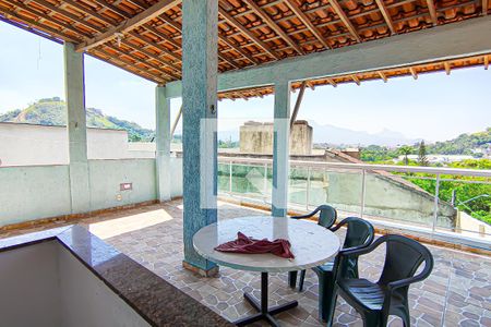  terraço de casa de condomínio à venda com 4 quartos, 350m² em Jacarepaguá, Rio de Janeiro