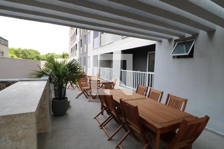 Área comum - Churrasqueira de apartamento para alugar com 2 quartos, 31m² em Vila Santa Clara, São Paulo