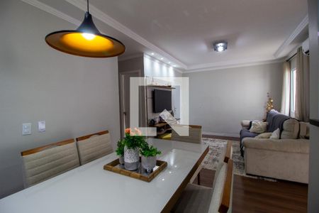 Sala de casa de condomínio para alugar com 3 quartos, 90m² em Wanel Ville, Sorocaba