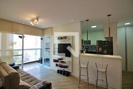 Sala  de apartamento à venda com 2 quartos, 73m² em Centro, São Bernardo do Campo