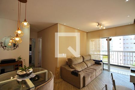 Sala  de apartamento à venda com 2 quartos, 73m² em Centro, São Bernardo do Campo