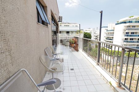 varanda do Quarto 2 de apartamento à venda com 3 quartos, 381m² em Barra da Tijuca, Rio de Janeiro
