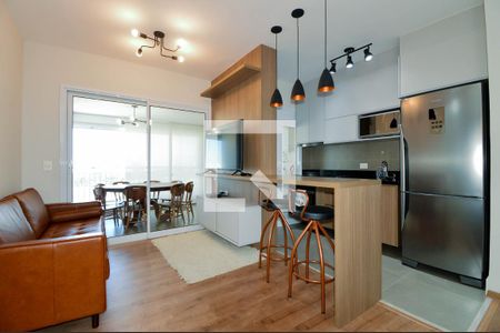 Sala de apartamento para alugar com 2 quartos, 62m² em Jardim São Paulo, Guarulhos