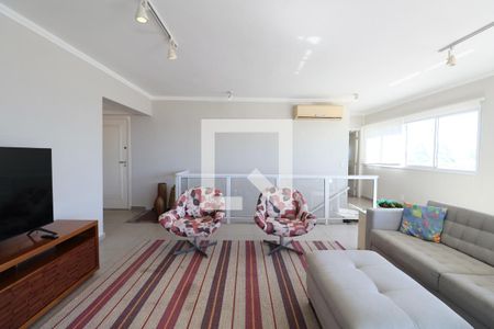 Sala de apartamento para alugar com 3 quartos, 235m² em Jardim Praiano, Guarujá