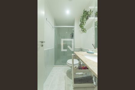 Banheiro de apartamento para alugar com 1 quarto, 50m² em Brooklin, São Paulo