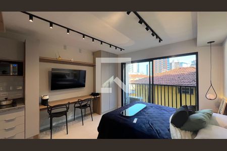 Sala/Quarto de apartamento à venda com 1 quarto, 25m² em Pinheiros, São Paulo
