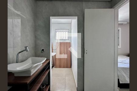 Banheiro Studio de kitnet/studio para alugar com 0 quarto, 30m² em Cidade Monções, São Paulo