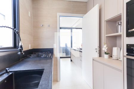 cozinha de casa de condomínio à venda com 5 quartos, 507m² em Alphaville - Lagoa dos Ingleses, Nova Lima