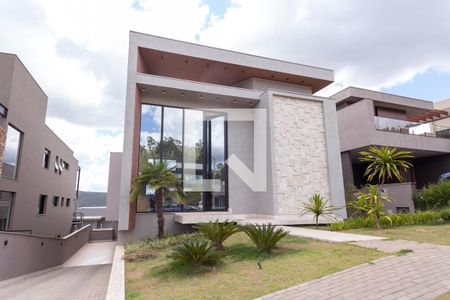 Fachada de casa de condomínio à venda com 5 quartos, 507m² em Alphaville - Lagoa dos Ingleses, Nova Lima
