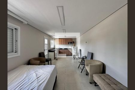 Sala/Quarto de kitnet/studio para alugar com 0 quarto, 30m² em Cidade Monções, São Paulo
