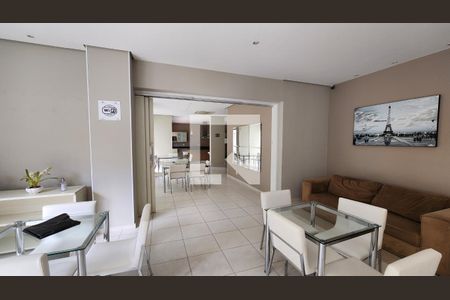 Área comum - Salão de festas de apartamento para alugar com 3 quartos, 87m² em Jardim Trevo, Jundiaí