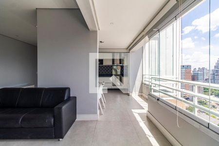 Sala de apartamento à venda com 1 quarto, 70m² em Pinheiros, São Paulo