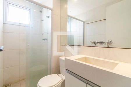 Banheiro da Suíte de apartamento à venda com 1 quarto, 70m² em Pinheiros, São Paulo