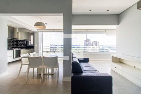 Sala de apartamento à venda com 1 quarto, 70m² em Pinheiros, São Paulo