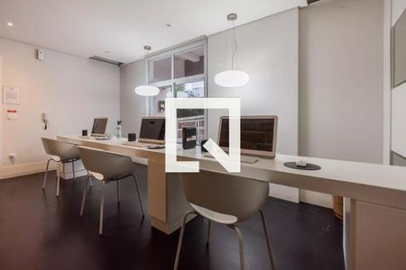 Área comum - Coworking de apartamento à venda com 1 quarto, 70m² em Pinheiros, São Paulo