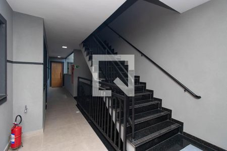 Área comum - Escada de apartamento à venda com 1 quarto, 28m² em Vila Gustavo, São Paulo