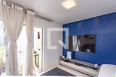 Sala  de apartamento à venda com 2 quartos, 65m² em Suísso, São Bernardo do Campo