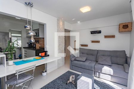 Sala  de apartamento à venda com 2 quartos, 65m² em Suísso, São Bernardo do Campo