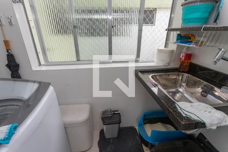 Área de serviço  de apartamento à venda com 2 quartos, 65m² em Suísso, São Bernardo do Campo