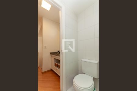 Banheiro do quarto Suíte de apartamento à venda com 1 quarto, 50m² em Pompeia, São Paulo