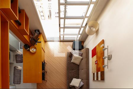 Vista do quarto de apartamento à venda com 1 quarto, 50m² em Pompeia, São Paulo
