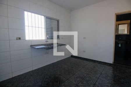 Cozinha de casa para alugar com 1 quarto, 45m² em Jardim Miriam, São Paulo