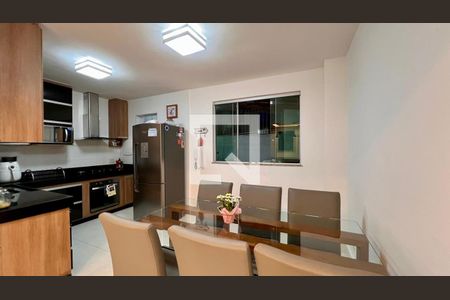 Cozinha de apartamento à venda com 3 quartos, 90m² em Nova Vista, Belo Horizonte