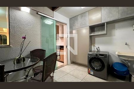 Área de Serviço de apartamento à venda com 3 quartos, 90m² em Nova Vista, Belo Horizonte